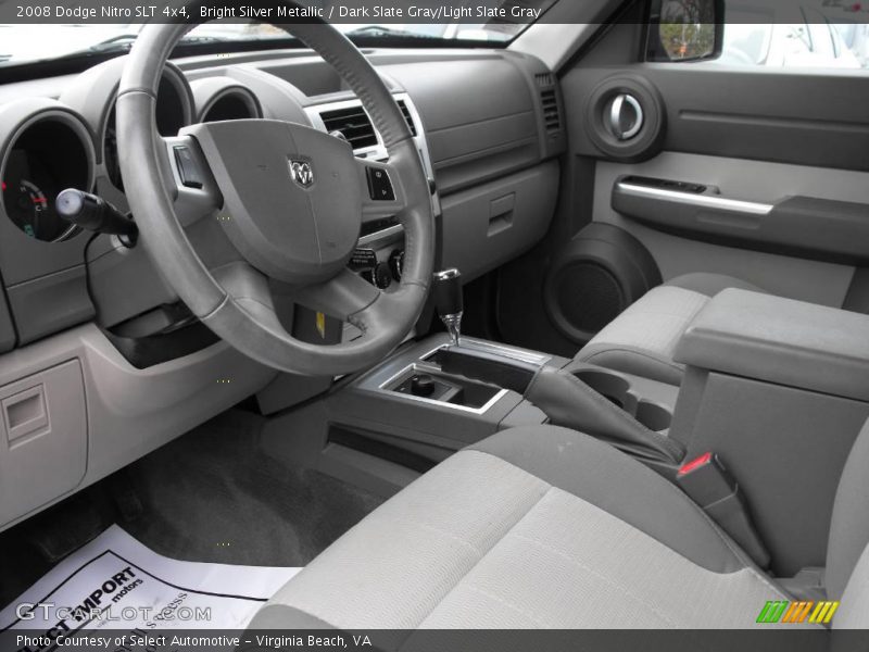 Bright Silver Metallic / Dark Slate Gray/Light Slate Gray 2008 Dodge Nitro SLT 4x4