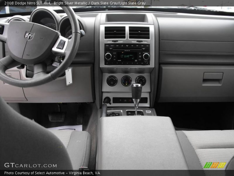 Bright Silver Metallic / Dark Slate Gray/Light Slate Gray 2008 Dodge Nitro SLT 4x4