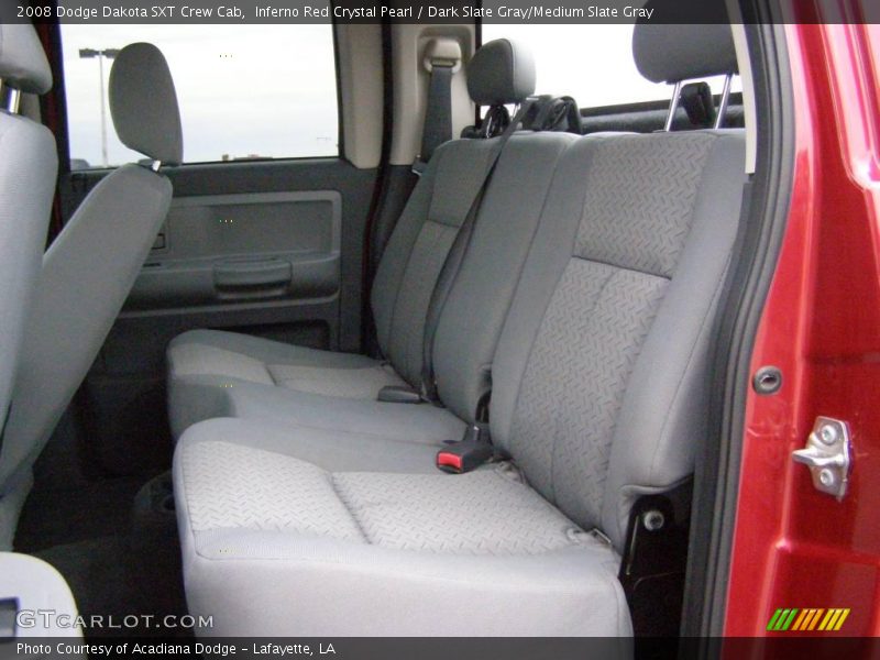 Inferno Red Crystal Pearl / Dark Slate Gray/Medium Slate Gray 2008 Dodge Dakota SXT Crew Cab