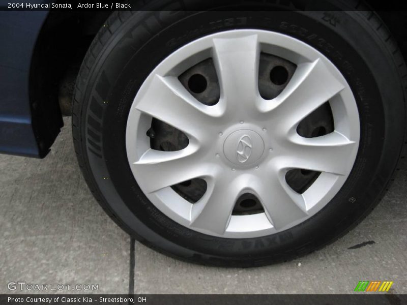 Ardor Blue / Black 2004 Hyundai Sonata
