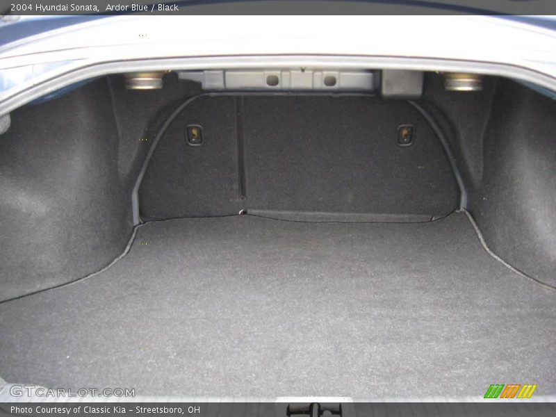 Ardor Blue / Black 2004 Hyundai Sonata