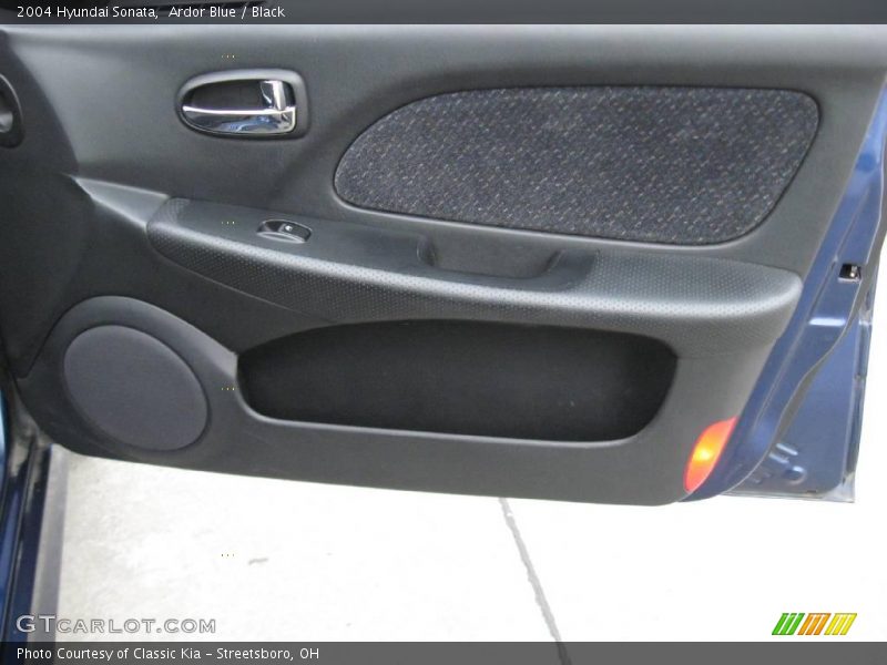 Ardor Blue / Black 2004 Hyundai Sonata