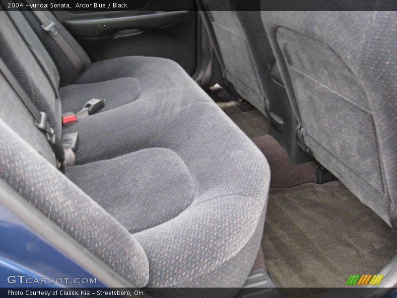 Ardor Blue / Black 2004 Hyundai Sonata