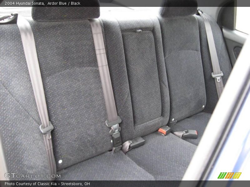 Ardor Blue / Black 2004 Hyundai Sonata