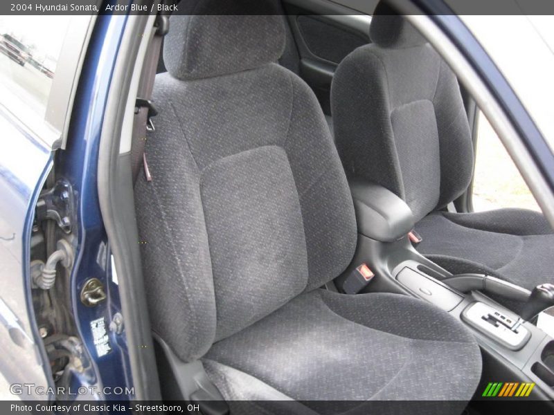 Ardor Blue / Black 2004 Hyundai Sonata