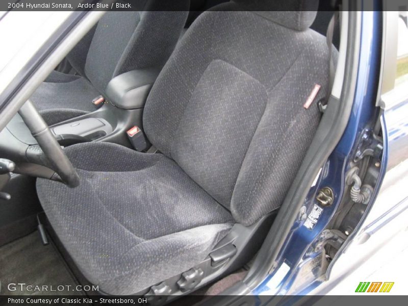 Ardor Blue / Black 2004 Hyundai Sonata