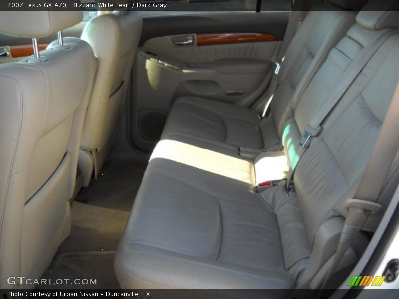 Blizzard White Pearl / Dark Gray 2007 Lexus GX 470