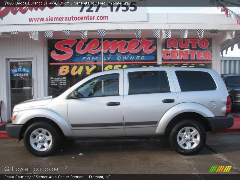 Bright Silver Metallic / Medium Slate Gray 2005 Dodge Durango ST 4x4
