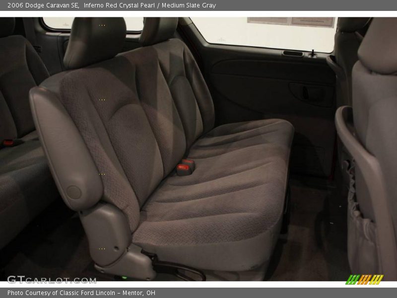 Inferno Red Crystal Pearl / Medium Slate Gray 2006 Dodge Caravan SE