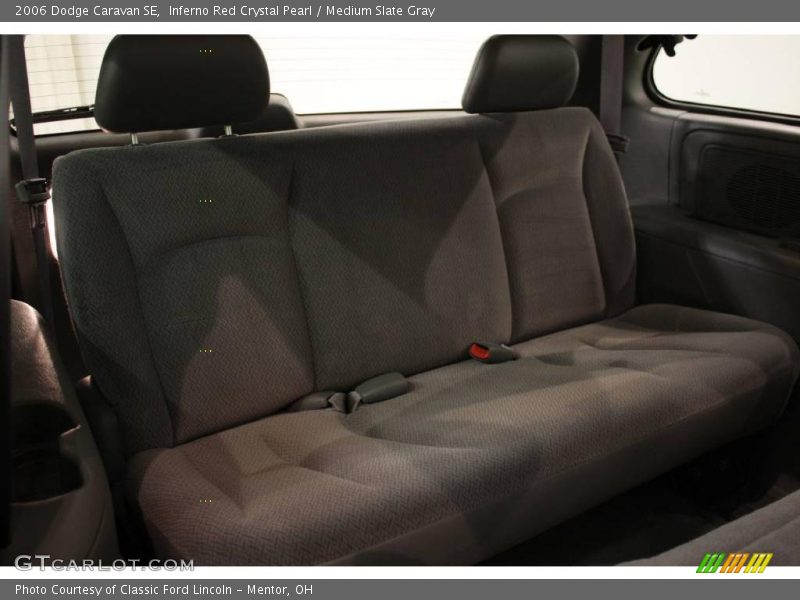 Inferno Red Crystal Pearl / Medium Slate Gray 2006 Dodge Caravan SE