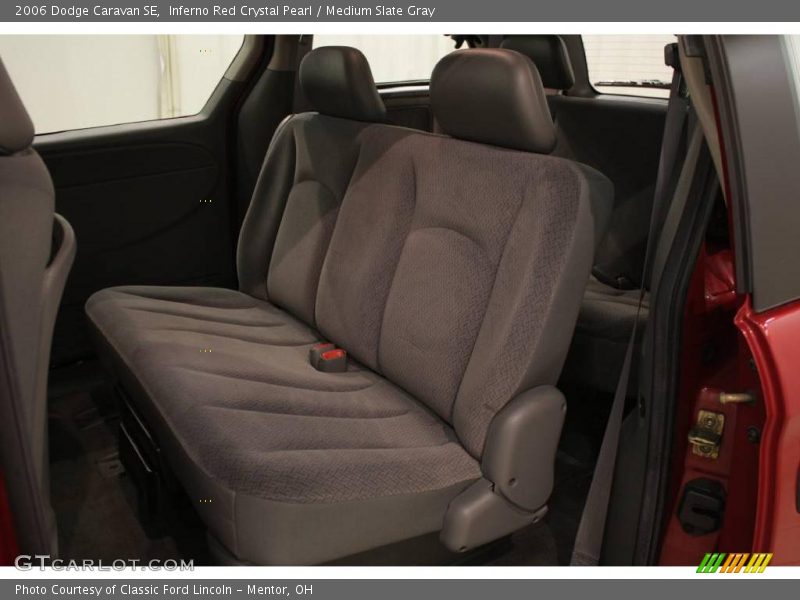 Inferno Red Crystal Pearl / Medium Slate Gray 2006 Dodge Caravan SE