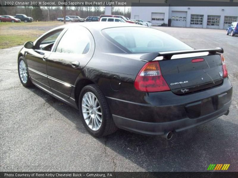 Deep Sapphire Blue Pearl / Light Taupe 2002 Chrysler 300 M Special
