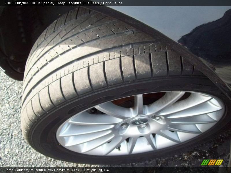Deep Sapphire Blue Pearl / Light Taupe 2002 Chrysler 300 M Special