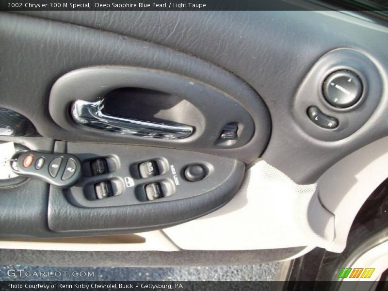 Deep Sapphire Blue Pearl / Light Taupe 2002 Chrysler 300 M Special