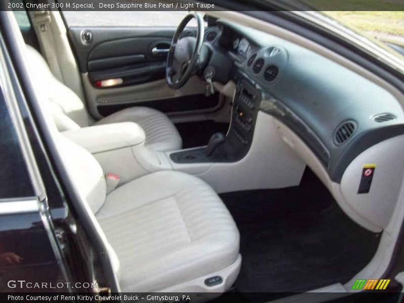 Deep Sapphire Blue Pearl / Light Taupe 2002 Chrysler 300 M Special