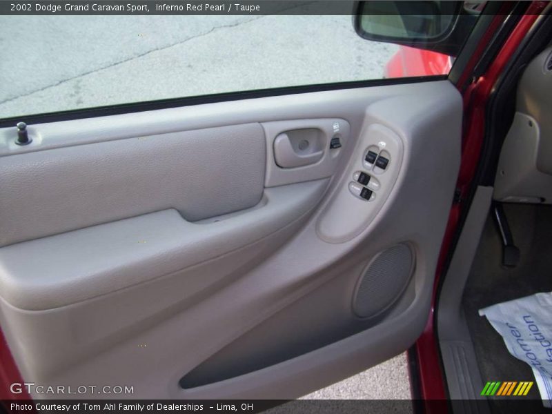Inferno Red Pearl / Taupe 2002 Dodge Grand Caravan Sport