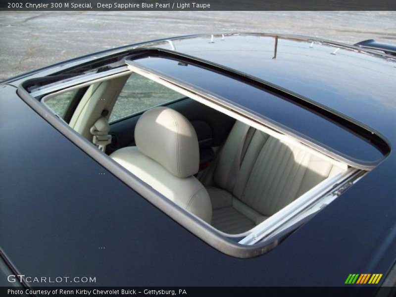 Deep Sapphire Blue Pearl / Light Taupe 2002 Chrysler 300 M Special
