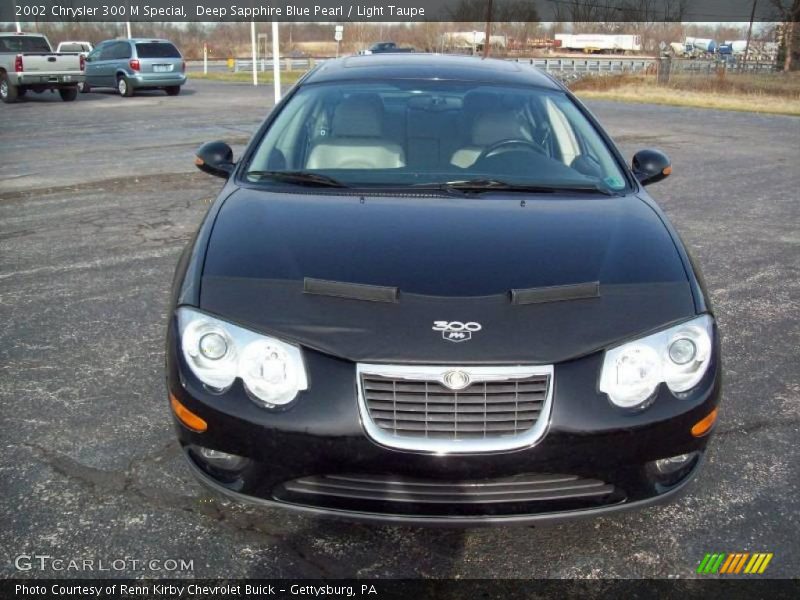 Deep Sapphire Blue Pearl / Light Taupe 2002 Chrysler 300 M Special