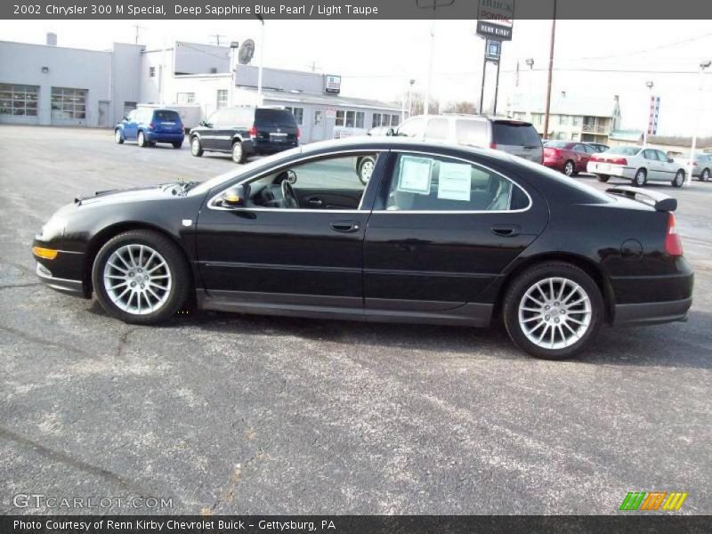 Deep Sapphire Blue Pearl / Light Taupe 2002 Chrysler 300 M Special