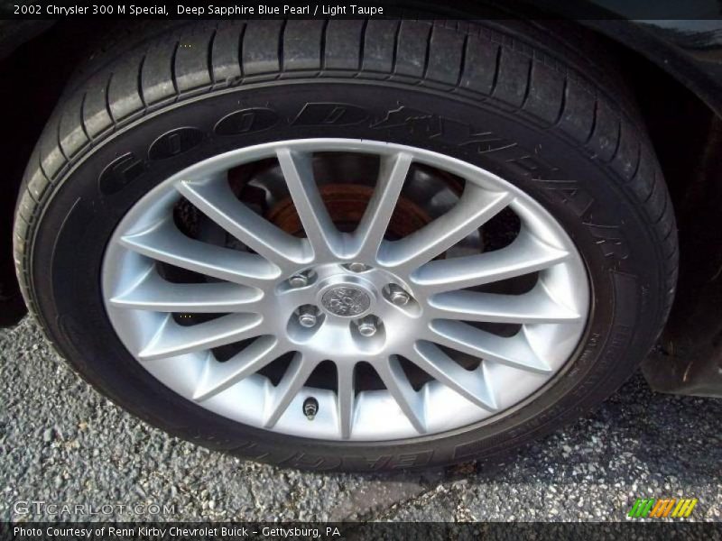 Deep Sapphire Blue Pearl / Light Taupe 2002 Chrysler 300 M Special