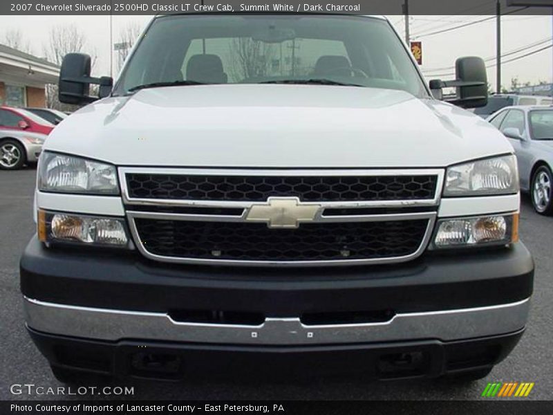 Summit White / Dark Charcoal 2007 Chevrolet Silverado 2500HD Classic LT Crew Cab