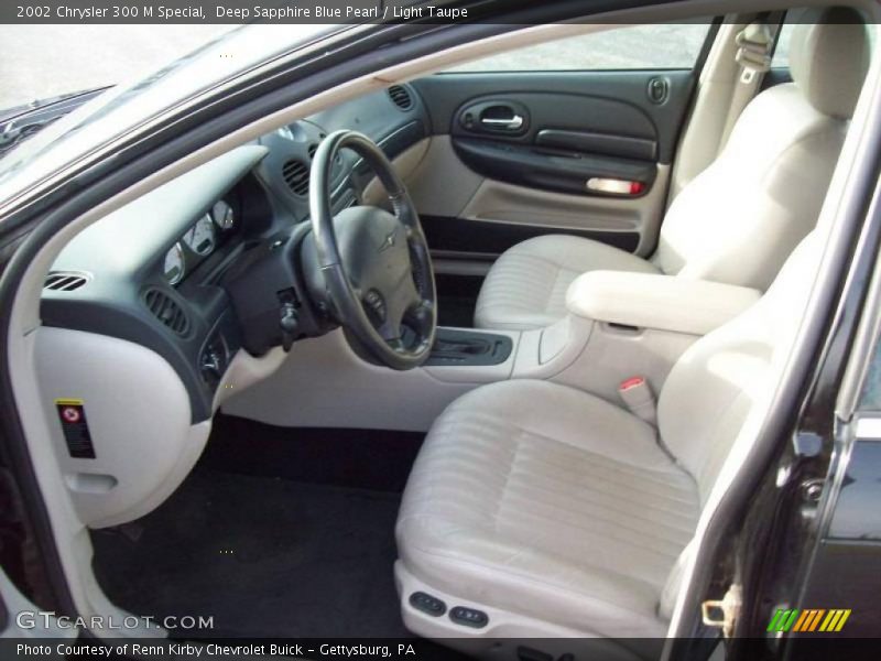 Deep Sapphire Blue Pearl / Light Taupe 2002 Chrysler 300 M Special