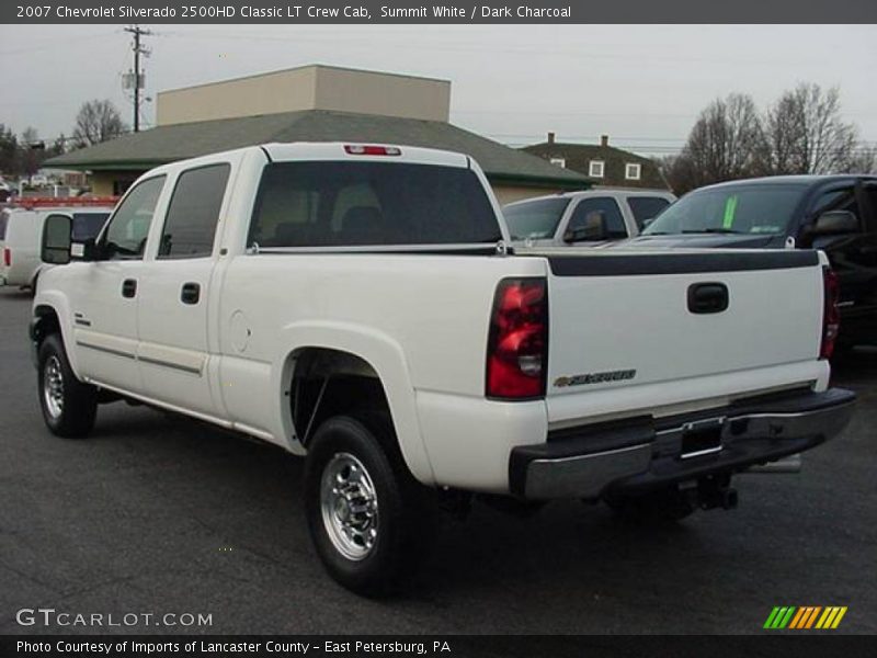Summit White / Dark Charcoal 2007 Chevrolet Silverado 2500HD Classic LT Crew Cab