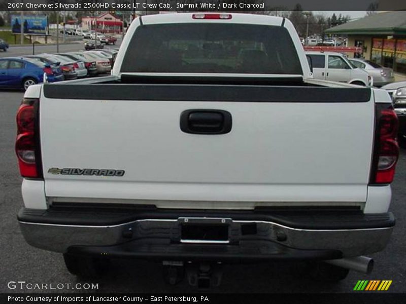 Summit White / Dark Charcoal 2007 Chevrolet Silverado 2500HD Classic LT Crew Cab