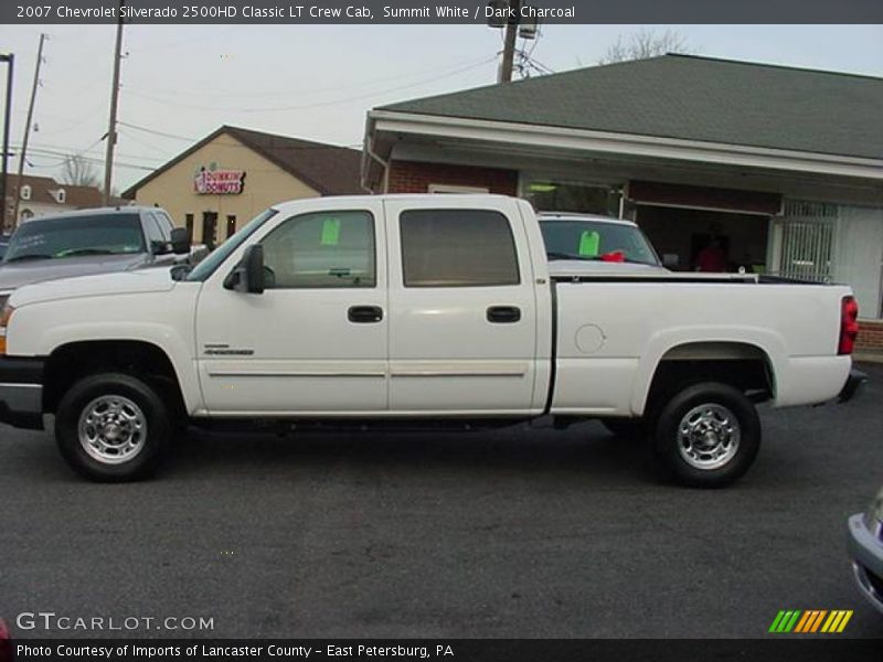 Summit White / Dark Charcoal 2007 Chevrolet Silverado 2500HD Classic LT Crew Cab