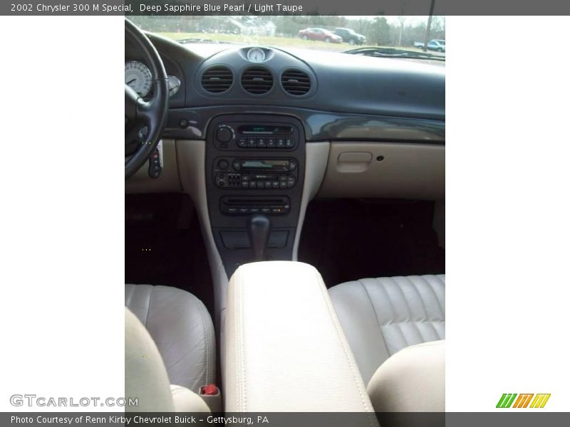 Deep Sapphire Blue Pearl / Light Taupe 2002 Chrysler 300 M Special