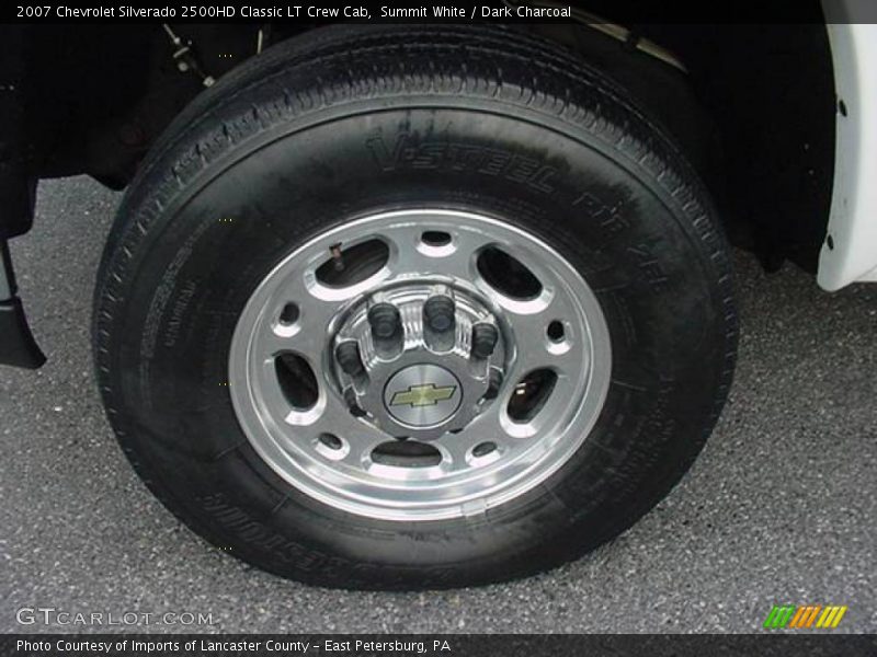 Summit White / Dark Charcoal 2007 Chevrolet Silverado 2500HD Classic LT Crew Cab