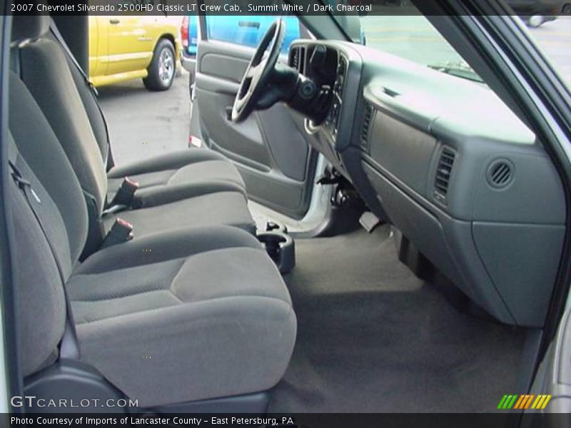 Summit White / Dark Charcoal 2007 Chevrolet Silverado 2500HD Classic LT Crew Cab