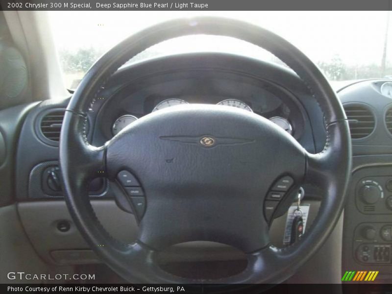 Deep Sapphire Blue Pearl / Light Taupe 2002 Chrysler 300 M Special