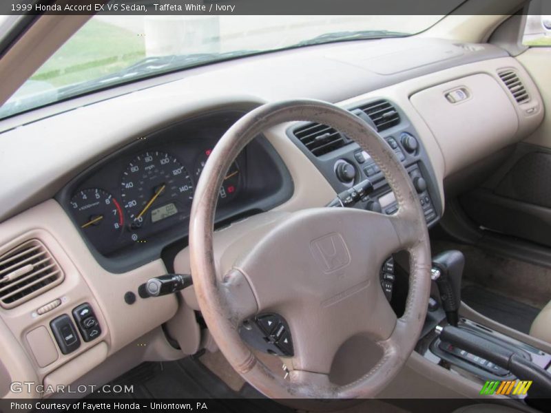 Taffeta White / Ivory 1999 Honda Accord EX V6 Sedan