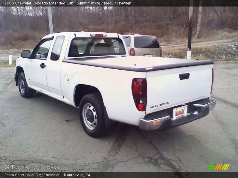 Summit White / Medium Pewter 2006 Chevrolet Colorado Extended Cab