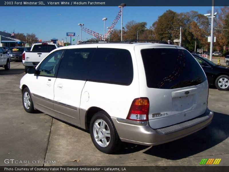 Vibrant White / Medium Parchment 2003 Ford Windstar SEL
