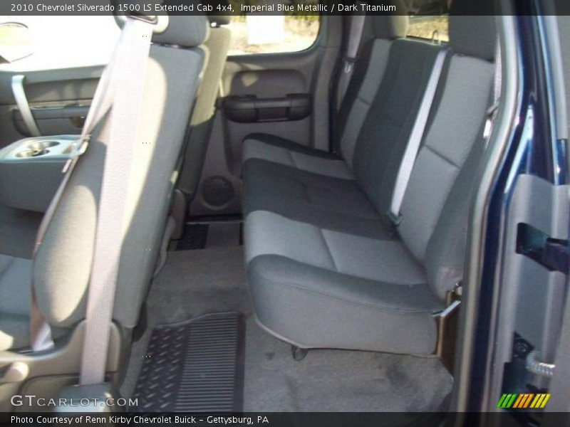 Imperial Blue Metallic / Dark Titanium 2010 Chevrolet Silverado 1500 LS Extended Cab 4x4