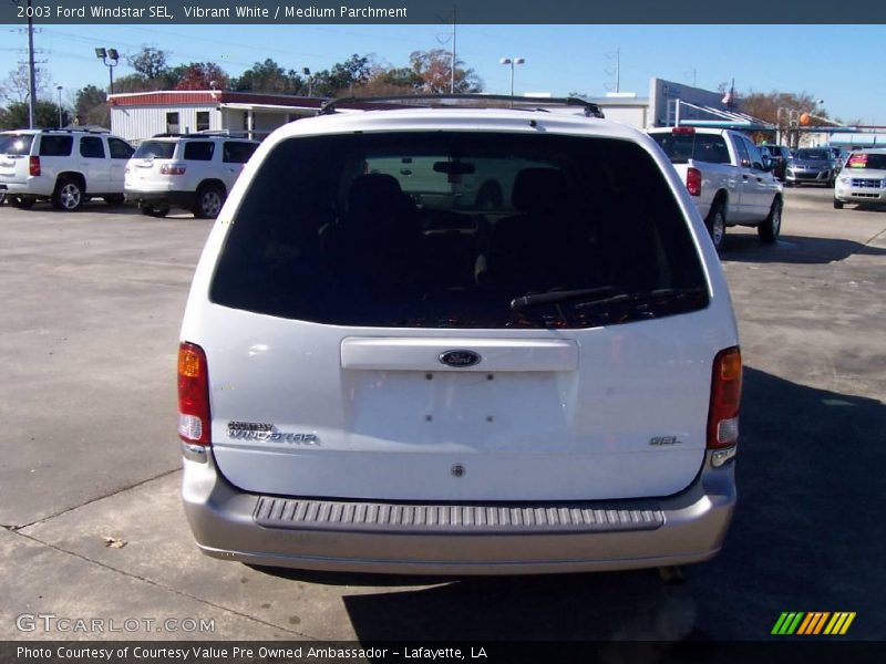 Vibrant White / Medium Parchment 2003 Ford Windstar SEL