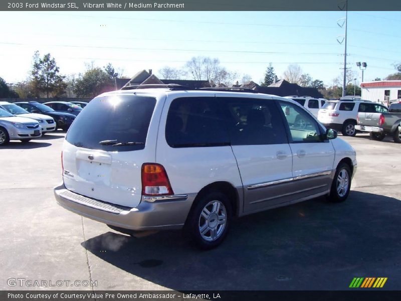 Vibrant White / Medium Parchment 2003 Ford Windstar SEL