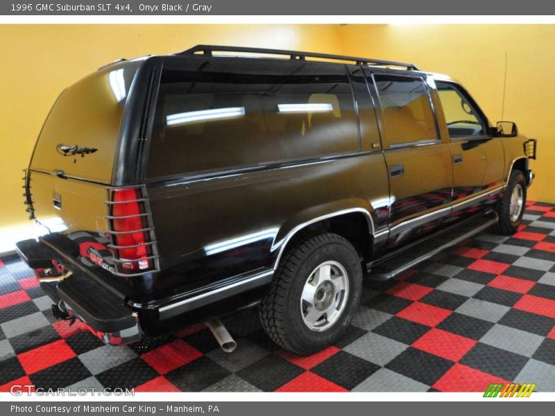 Onyx Black / Gray 1996 GMC Suburban SLT 4x4
