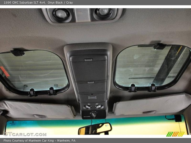 Onyx Black / Gray 1996 GMC Suburban SLT 4x4