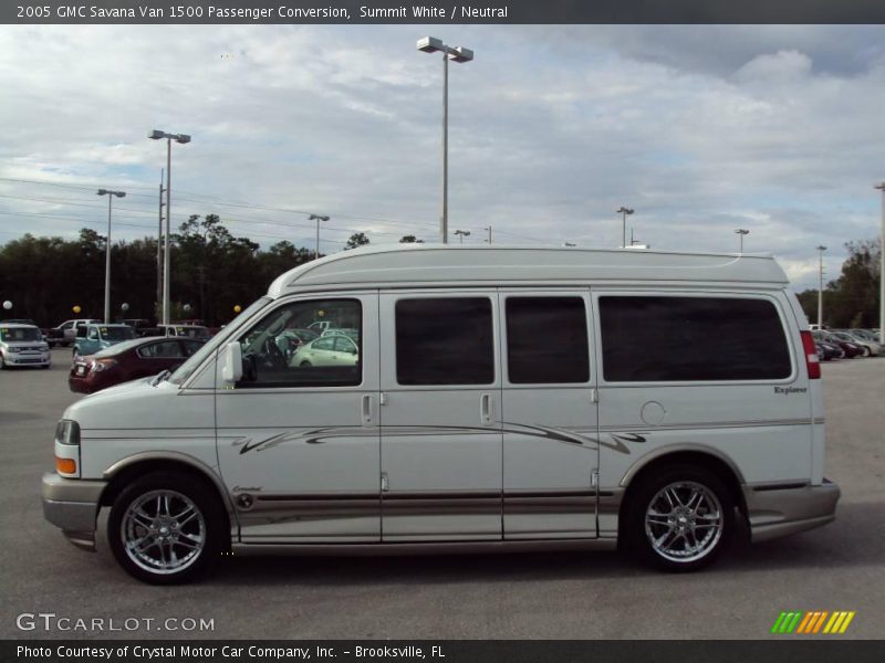 Summit White / Neutral 2005 GMC Savana Van 1500 Passenger Conversion