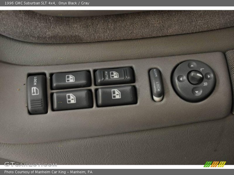 Onyx Black / Gray 1996 GMC Suburban SLT 4x4