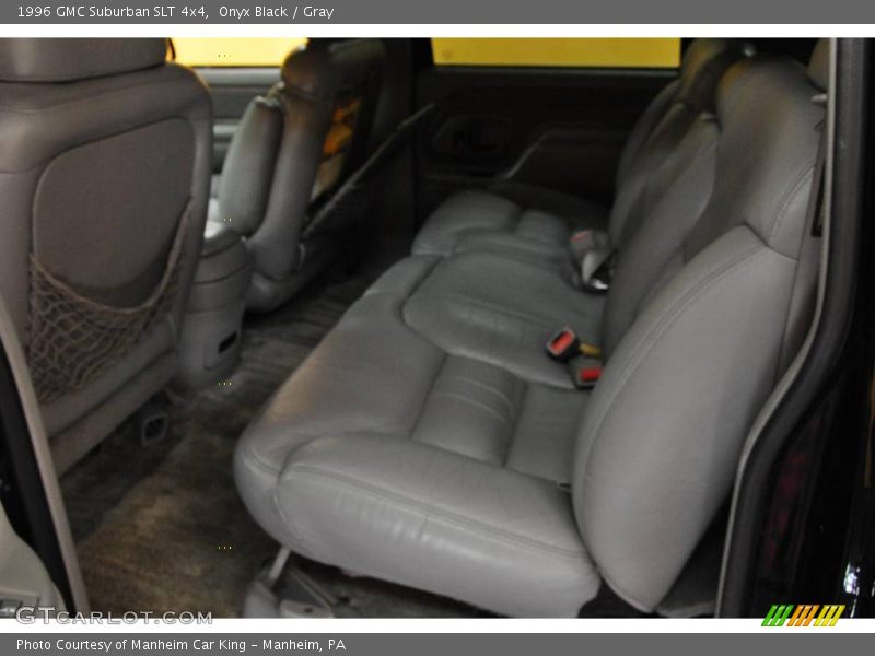 Onyx Black / Gray 1996 GMC Suburban SLT 4x4