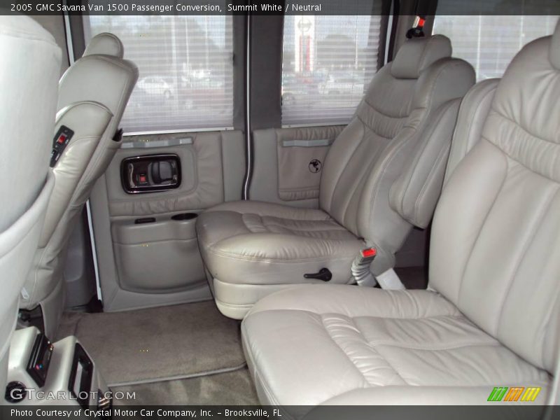 Summit White / Neutral 2005 GMC Savana Van 1500 Passenger Conversion