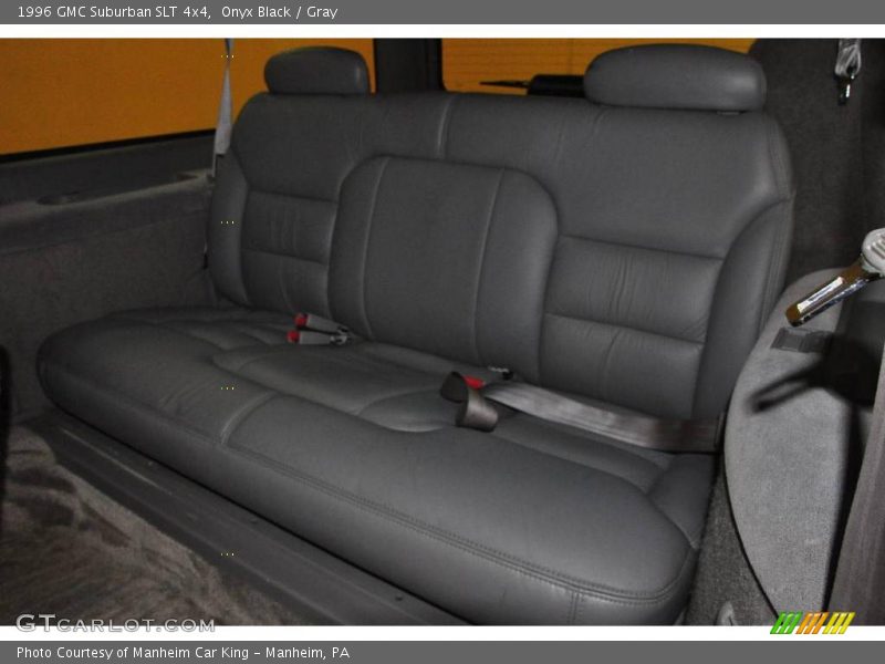 Onyx Black / Gray 1996 GMC Suburban SLT 4x4