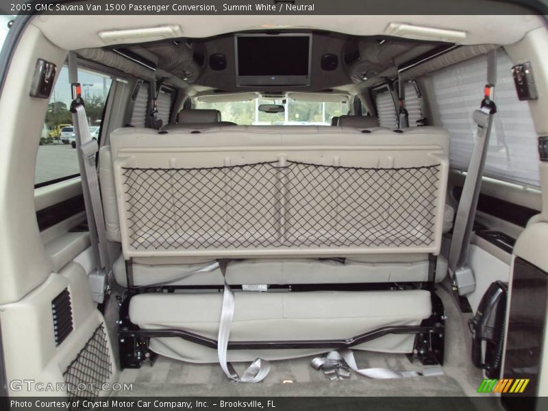 Summit White / Neutral 2005 GMC Savana Van 1500 Passenger Conversion