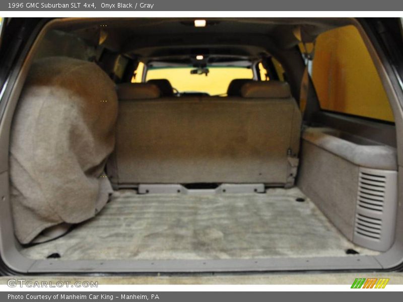 Onyx Black / Gray 1996 GMC Suburban SLT 4x4