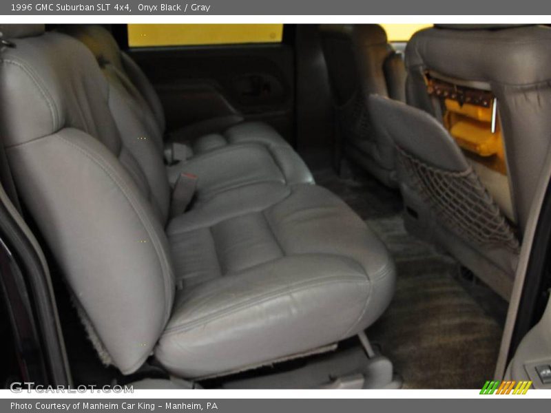Onyx Black / Gray 1996 GMC Suburban SLT 4x4