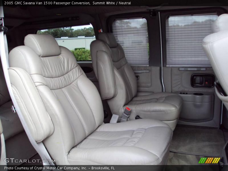 Summit White / Neutral 2005 GMC Savana Van 1500 Passenger Conversion